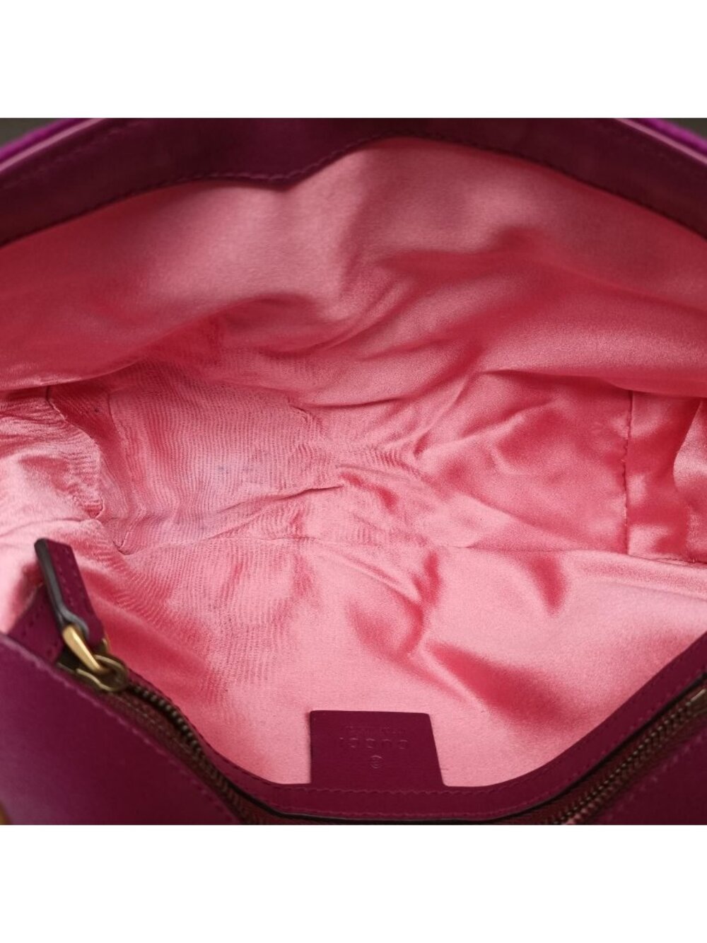 ★SOLD★ Gucci GG Marmont Purple Velour Shoulder - Picture 9 of 15